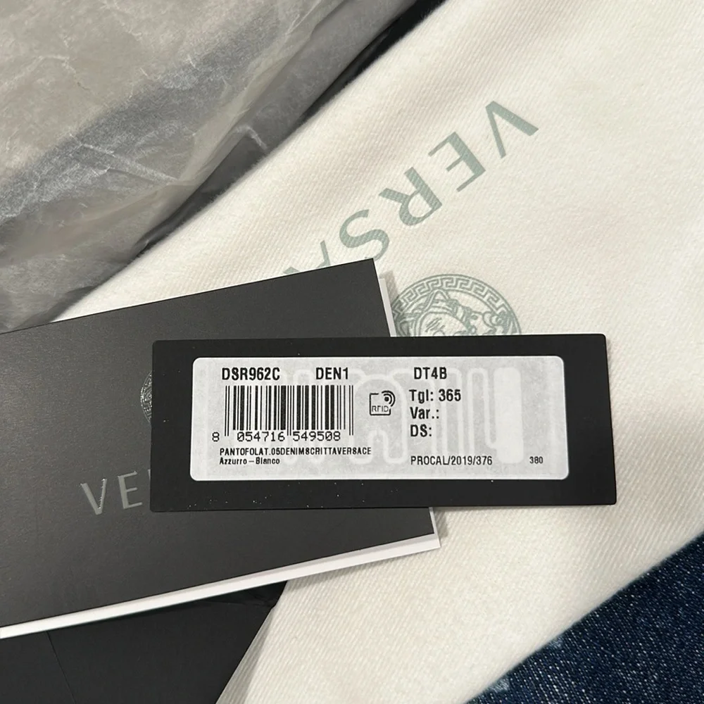 Versace Denim Sandals - Picture 5 of 5